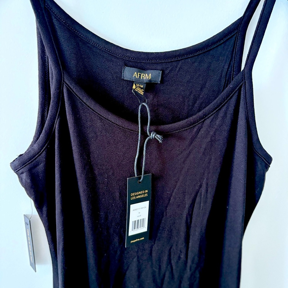 AFRM Black Maxi Dress